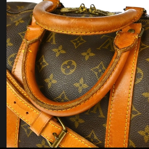 Louis Vuitton Keepall Bandoulière 50 Monogram Canvas – Vintage Travel Bag - Picture 4 of 8